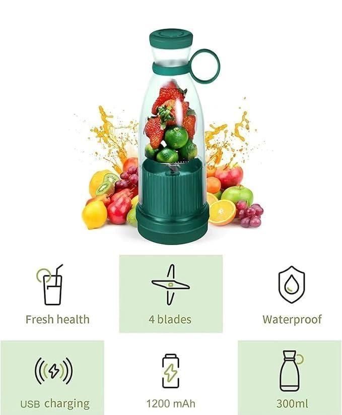 Easy Portable Mini Juice Blender Cum Bottle