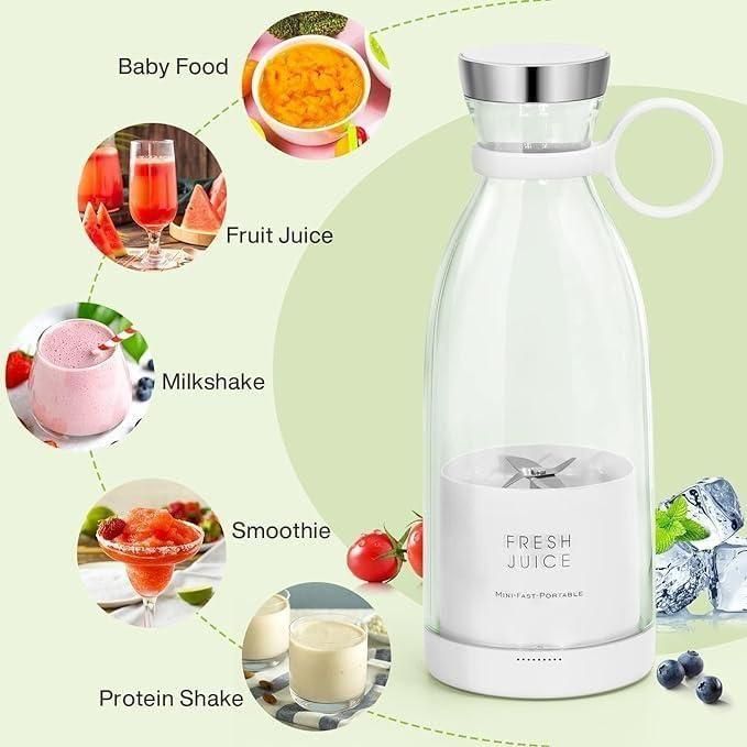 Easy Portable Mini Juice Blender Cum Bottle